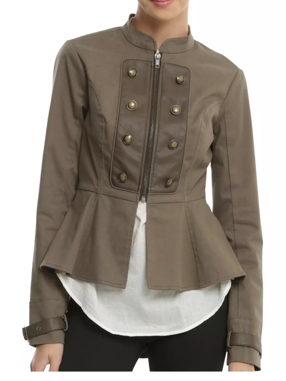 Disney Peter Pan Pirate Captain Girls Jacket Plus Size - Size 00 (2XL)